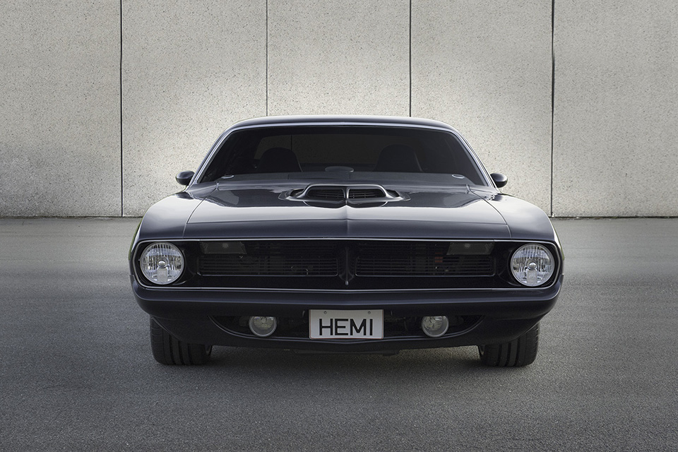 Hemi Cuda by Porsager front