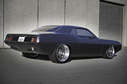 Hemi Cuda by Porsager passenger rear